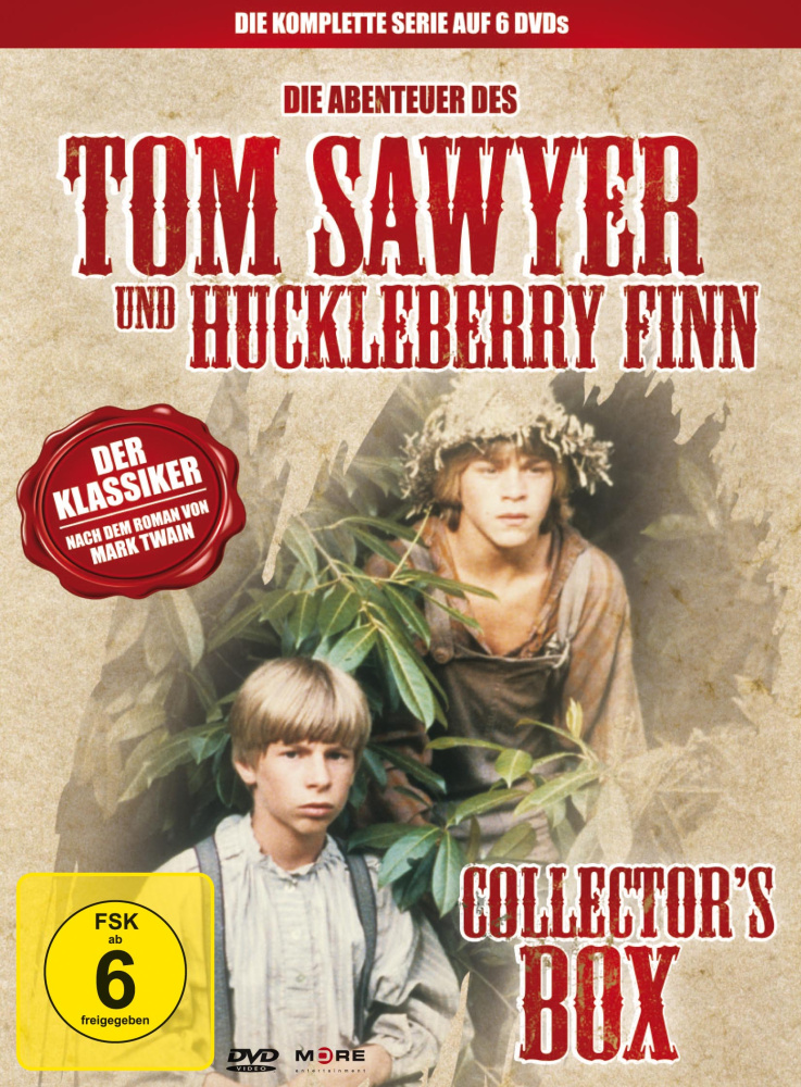 4032989603596 - Die Abenteuer des Tom Sawyer und Huckleberry Finn - Die komplette Serie (DVD)