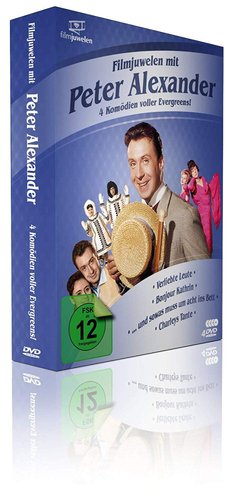 4042564180183 - Peter Alexander Box - 4 Komödien voller Evergreens (DVD)