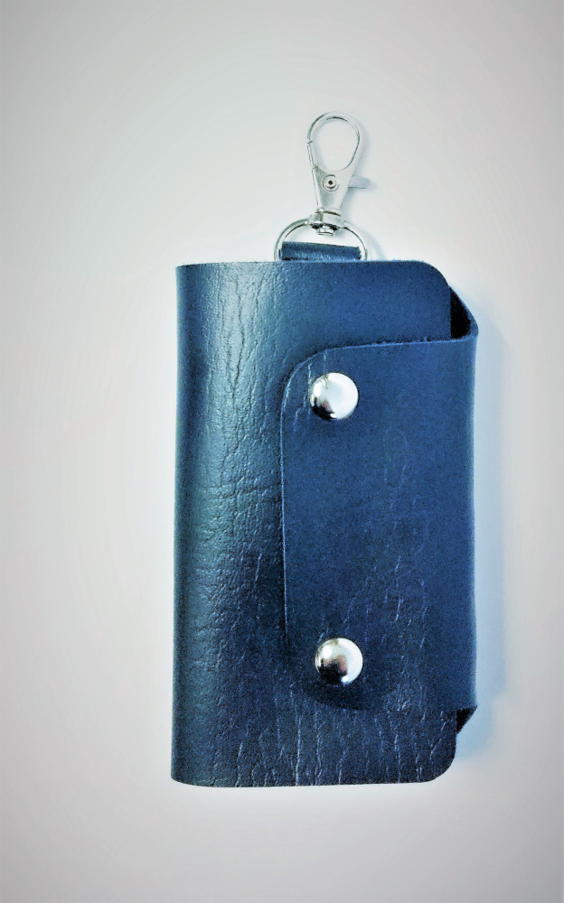 Schlüsseltasche blau
