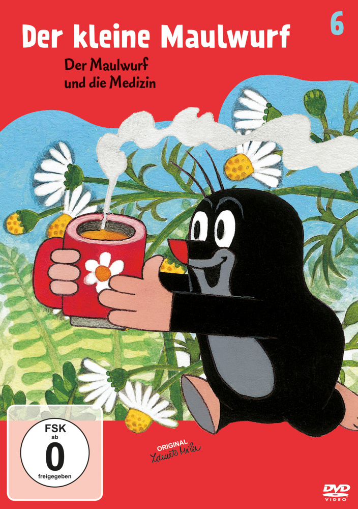 4042999129443 - Der kleine Maulwurf 6 - Der Maulwurf und die Medizin (DVD)