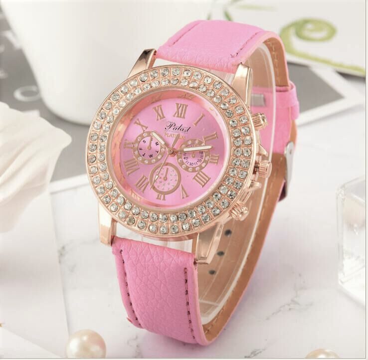 Damenarmbanduhr Chronolook rosévergoldet