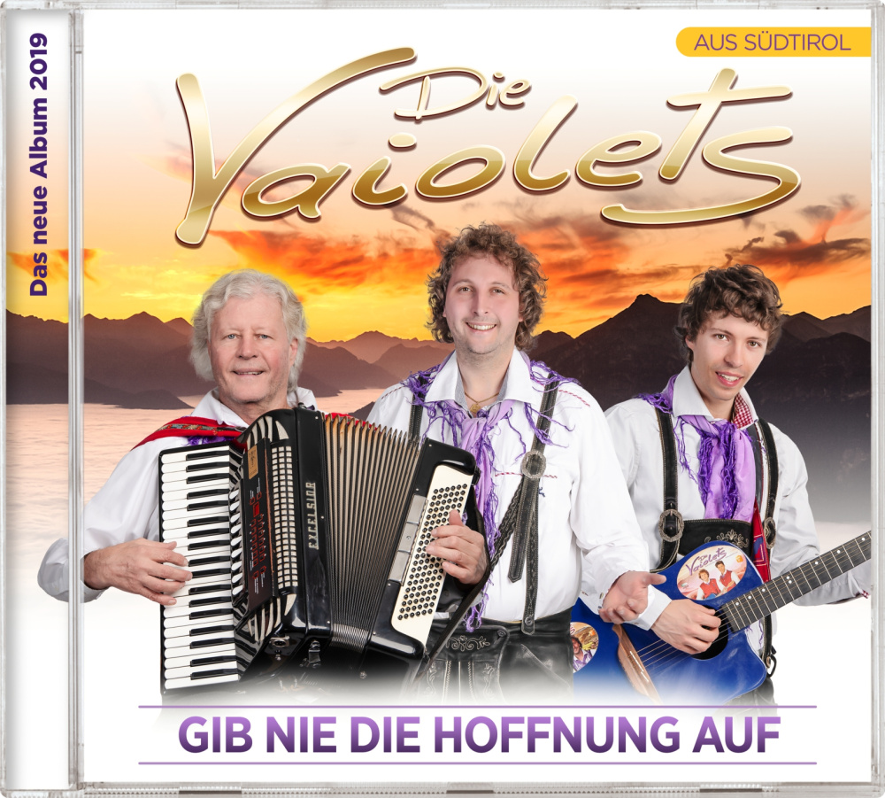 9002986713005 - Die Vaiolets - Gib nie die Hoffnung auf CD - Die Vaiolets (CD)