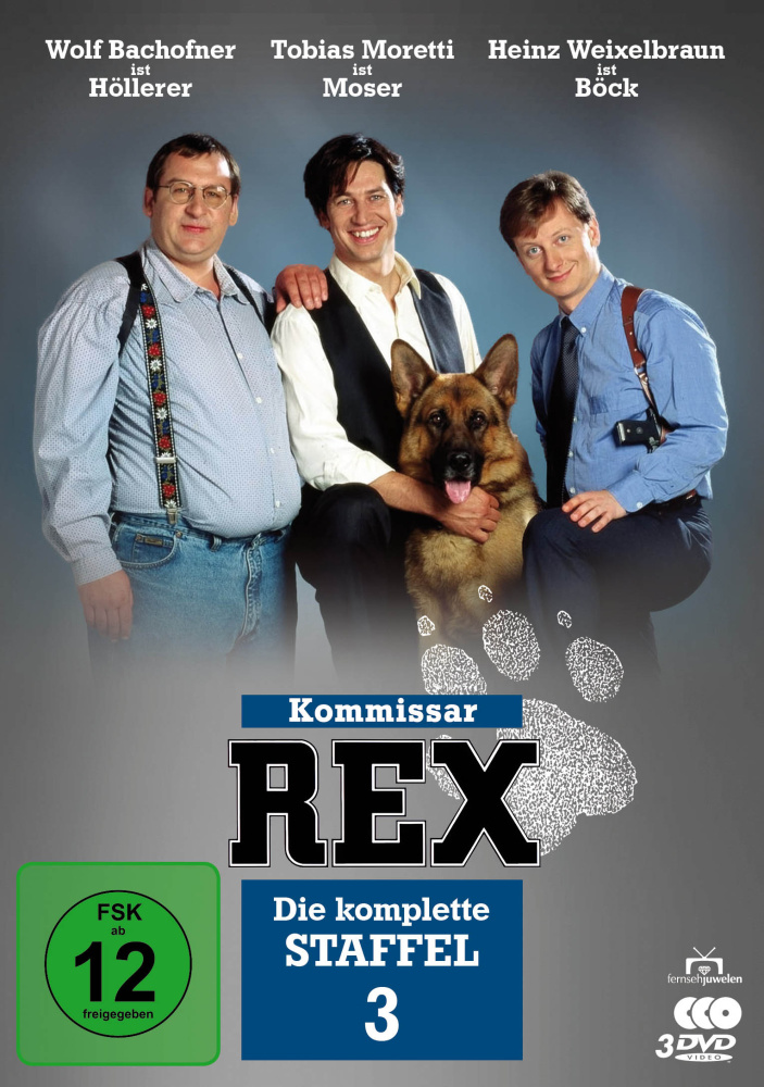 4042564192865 - Oliver Hirschbiegel - GEBRAUCHT Kommissar Rex - Die komplette 3 Staffel (3 DVDs) - Preis vom 08072023 043606 h