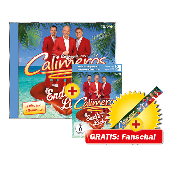 Endlos Liebe CD+DVD-Paket + GRATIS Fanschal (TA)