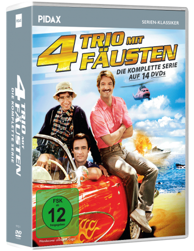 4260497425113 - Trio mit vier Fäusten - Die komplette Serie (DVD)