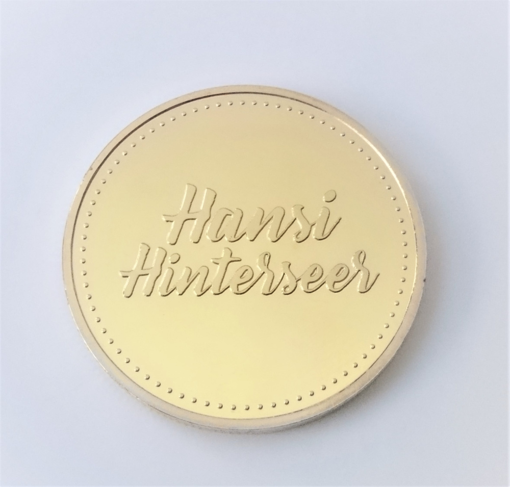 Medaille Hansi Hinterseer