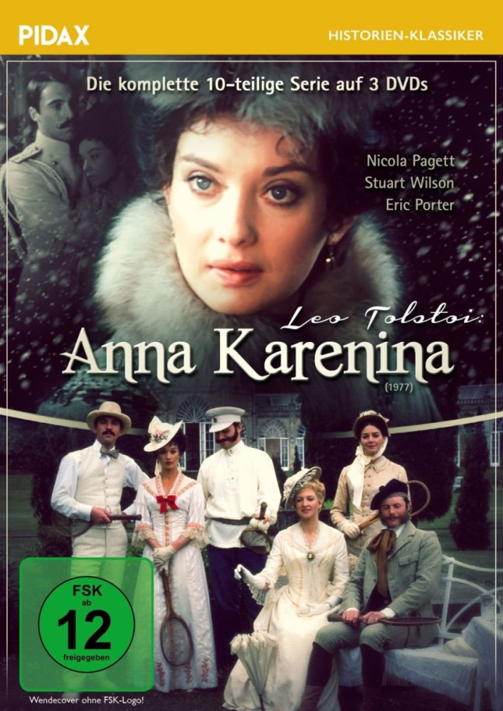 4260158197977 - Basil Coleman - GEBRAUCHT Anna Karenina   Die komplette 10-teilige Historienserie (Pidax Historien-Klassiker) [3 DVDs] - Preis vom 30082023 050303 h