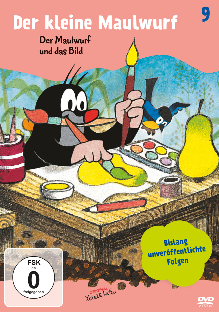 4042999129498 - Der kleine Maulwurf 9 - Der Maulfwurf und das Bild (DVD)