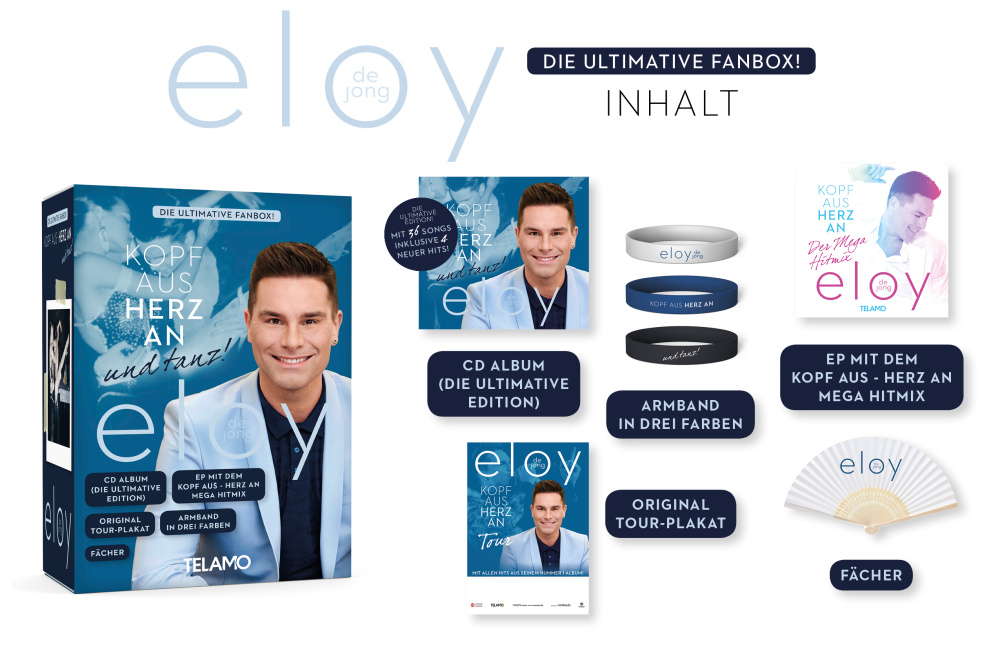 Kopf aus - Herz an … und tanz! Fanbox + GRATIS Mega-Fanaufkleber