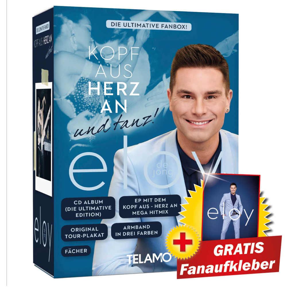 Produktabbildung: Kopf aus - Herz an … und tanz! Fanbox + GRATIS Mega-Fanaufkleber