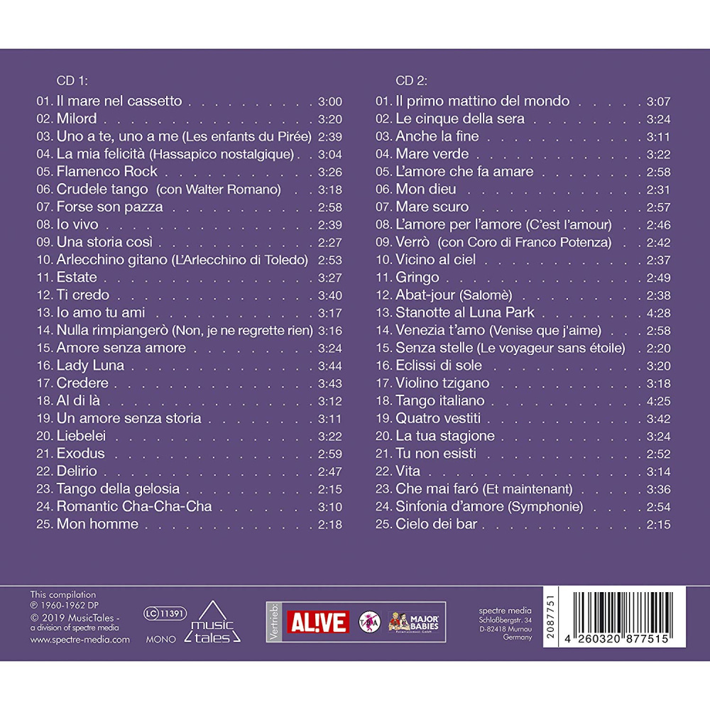 Il Mare Nel Cassetto - 50 große Erfolge - 50 successi