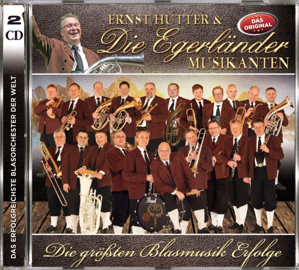 9002986902287 - Die Größten Blasmusikerfolge - Ernst Hutter & Die Egerländer Musikanten (CD)