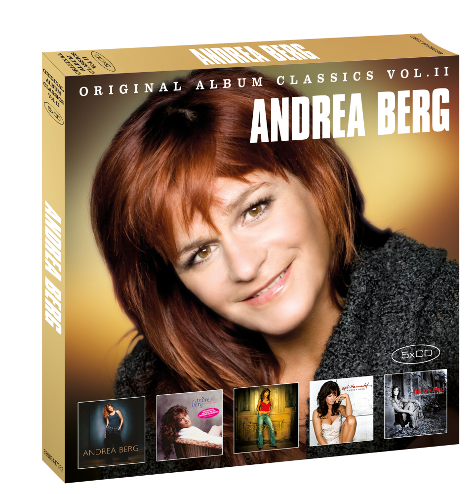 0889854473822 - Original Album Classics Vol II (Machtlos   Du bist frei   Du   Splitternackt   Zwischen Himmel und Erde) (5 CDs) - Andrea Berg (CD)