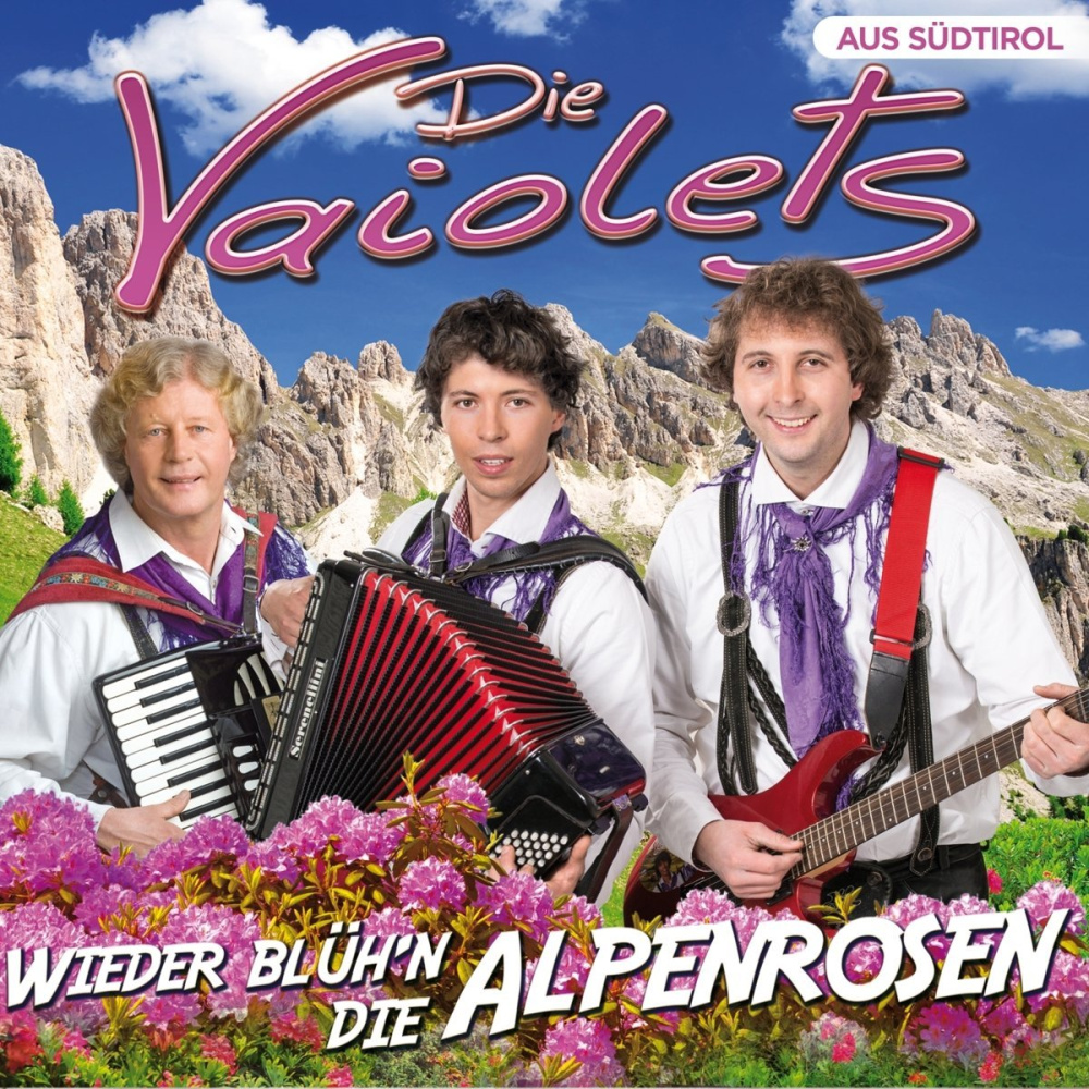 9002986712541 - Die Vaiolets - GEBRAUCHT Wieder blüh
 die Alpenrosen - Preis vom 25112023 060605 h