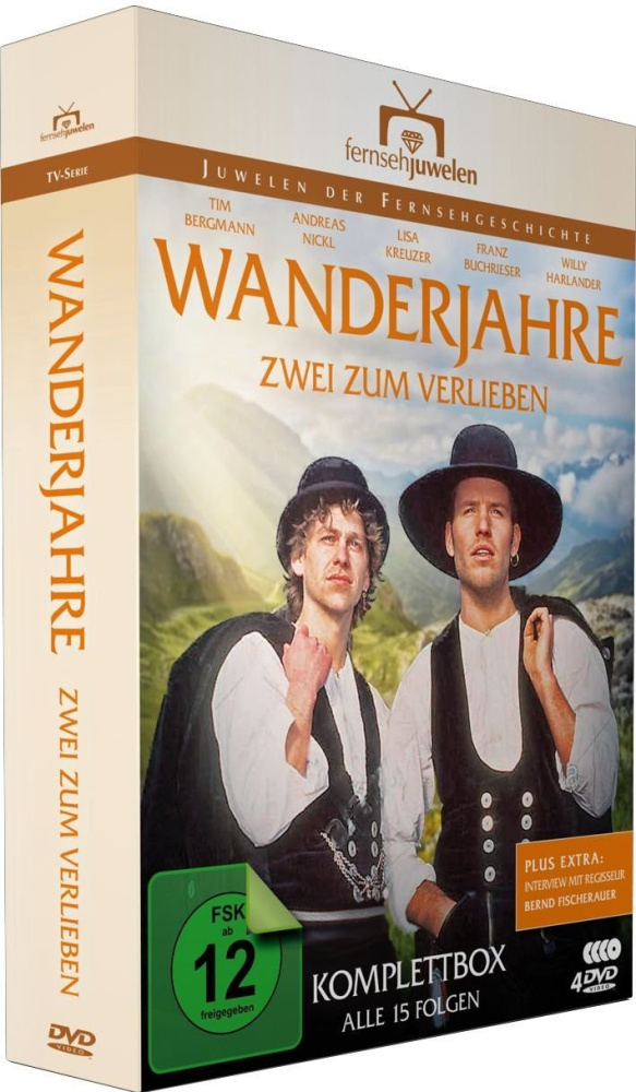 4042564179682 - Bernd Fischerauer - GEBRAUCHT Wanderjahre - Zwei zum Verlieben Komplettbox [4 DVDs] - Preis vom 04082023 050942 h