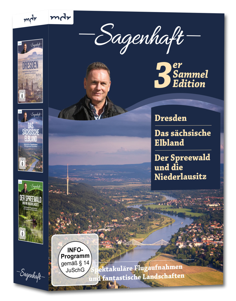 4032614570118 - Sagenhaft - 3er Sammel-Edition Dresden   Der Spreewald   Das sächsische Elbland