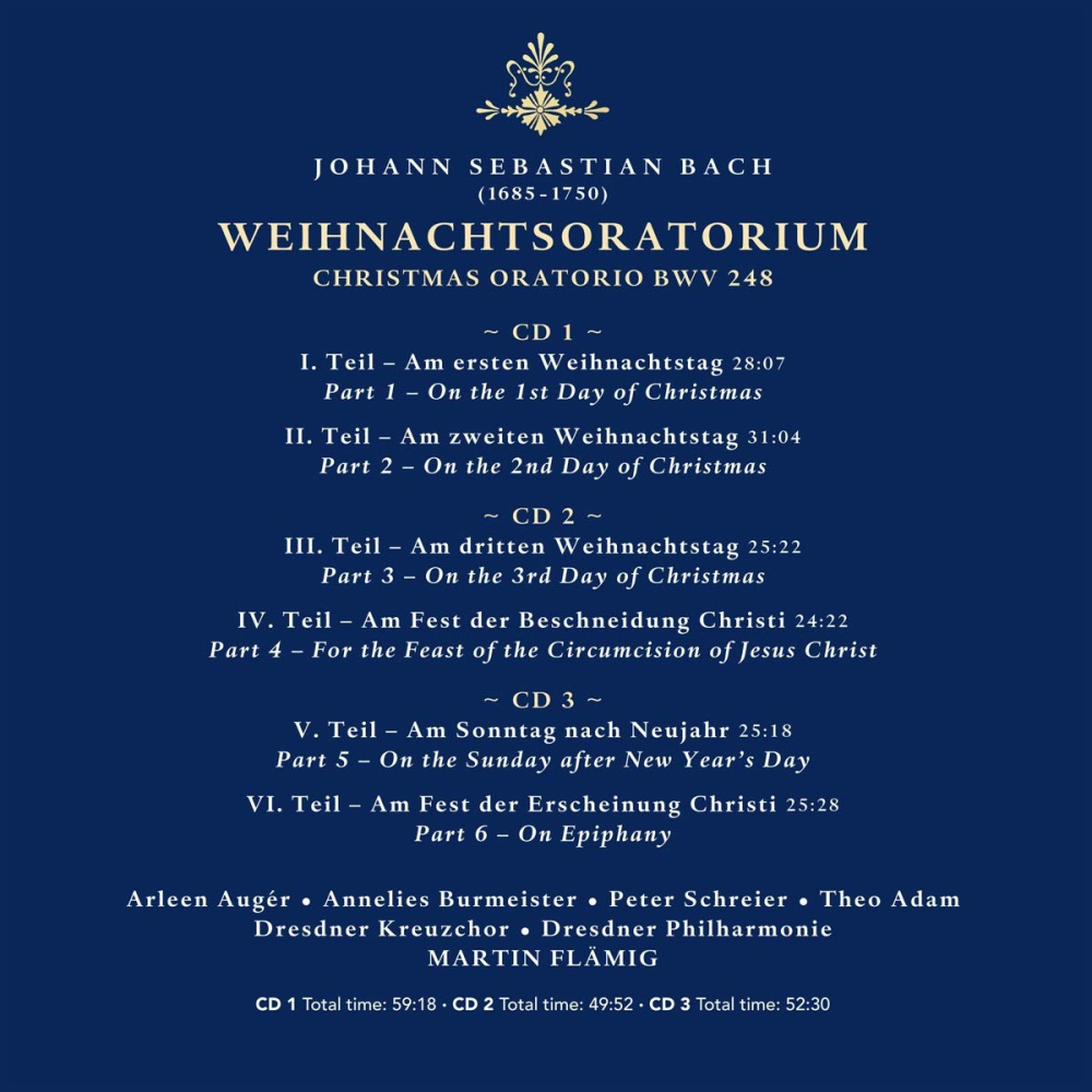 Bach: Weihnachtsoratorium (2019 Remastered)