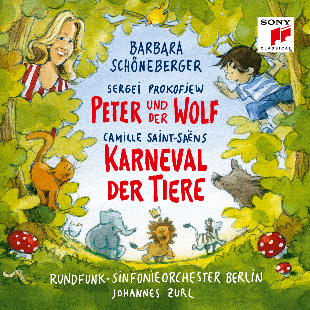 0190759943328 - Saint-Saëns Karneval Der Tiere & Prokofiev Peter - Barbara Schöneberger & Rundfunk-Sinfonieorchester (CD)