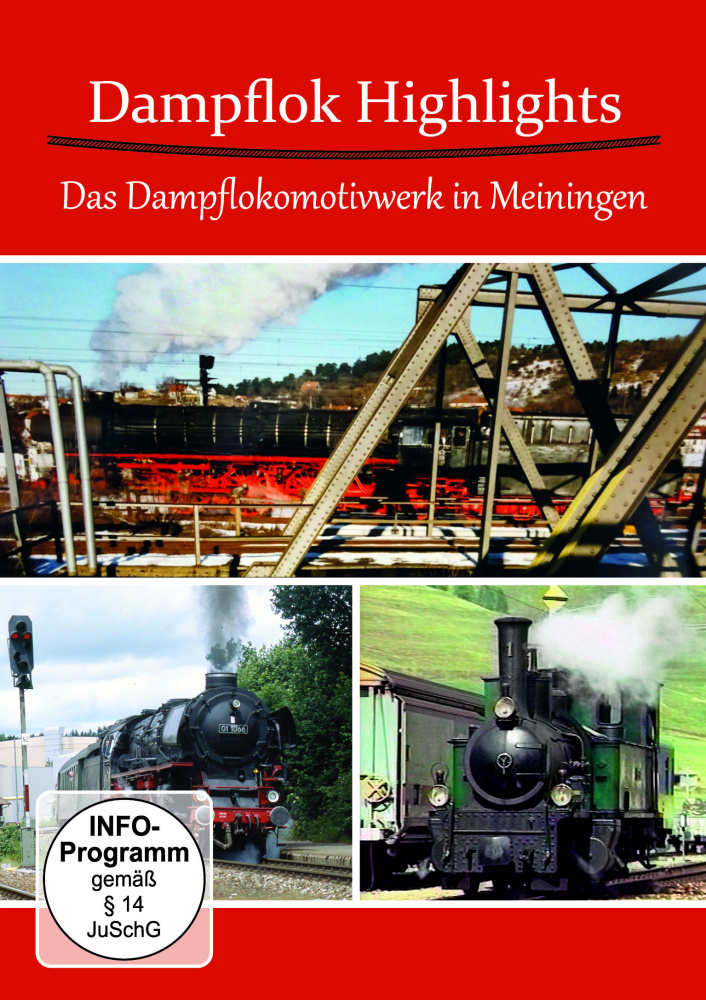 4260572877479 - Dampflok Highlights Das Dampflokomotivwerk Meinin (DVD)