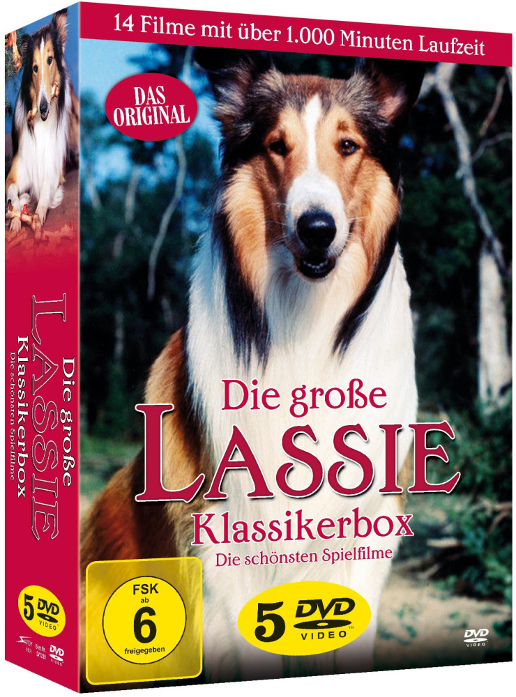 9120052898132 - Die große Lassie Klassikerbox