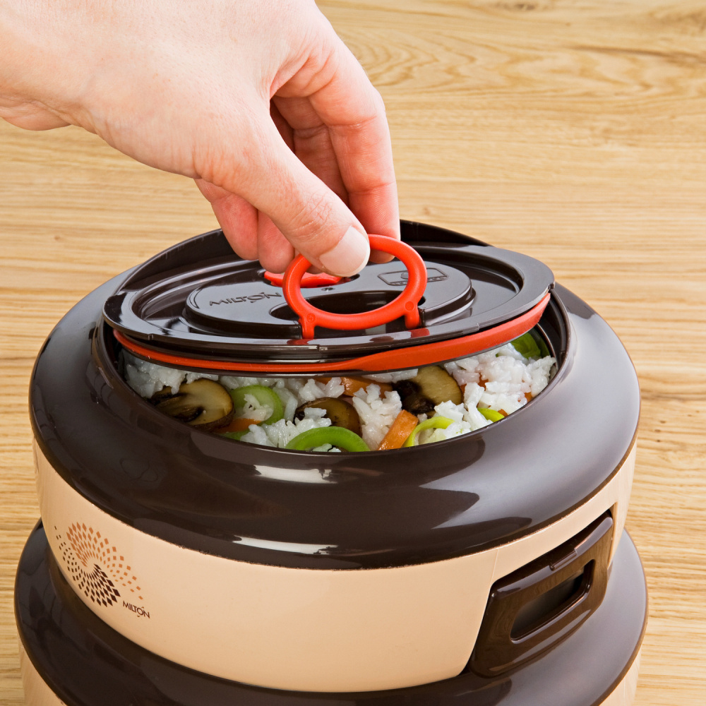 Frischedose beige-braun 500ml