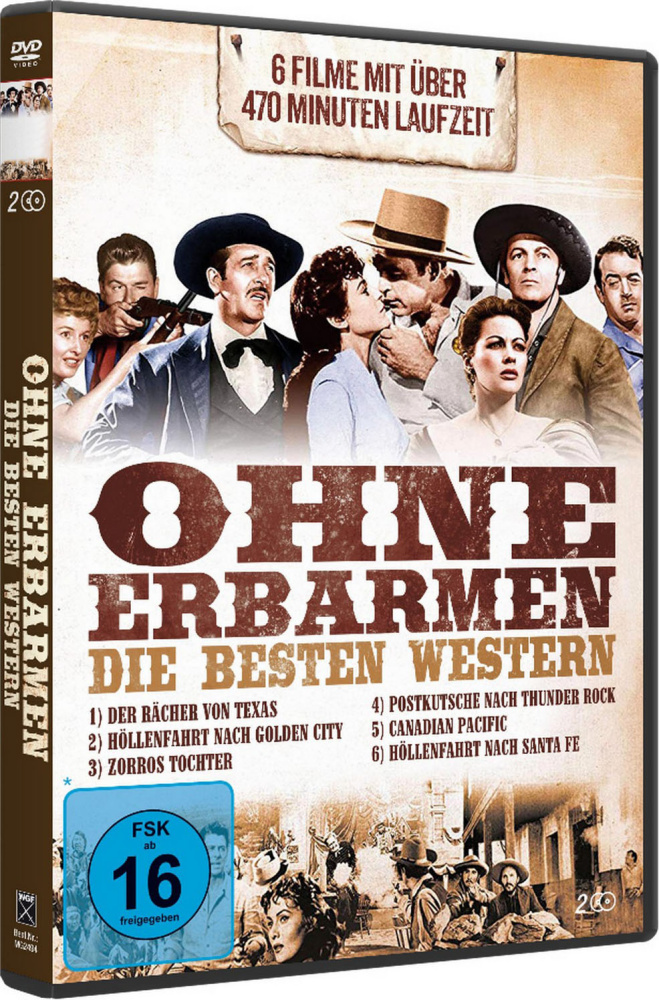 9120052898125 - Ohne Erbarmen - Die besten Western (DVD)