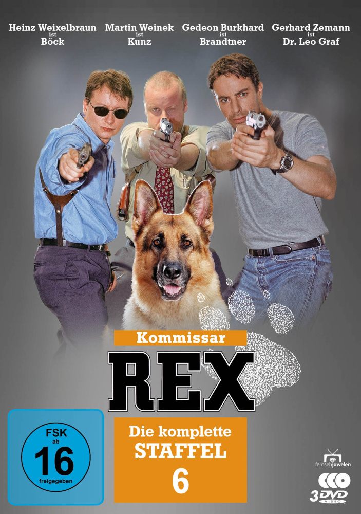 4042564201413 - Kommissar Rex - Staffel 6 (DVD)