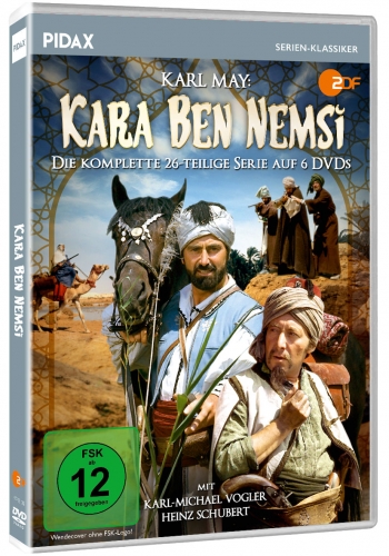 4260497422587 - Karl-Michael Vogler - GEBRAUCHT Karl May Kara Ben Nemsi   Die komplette 26-teilige Abenteuerserie (Pidax Serien-Klassiker) [6 DVDs] - Preis vom 04082023 050942 h