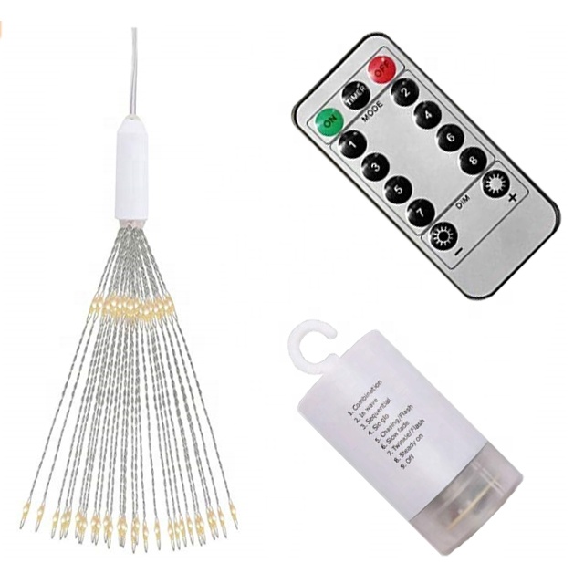 LED Hängestern "Feuerwerk"