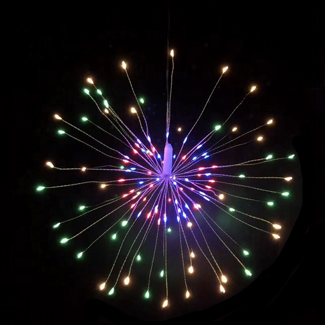 LED Hängestern "Feuerwerk"