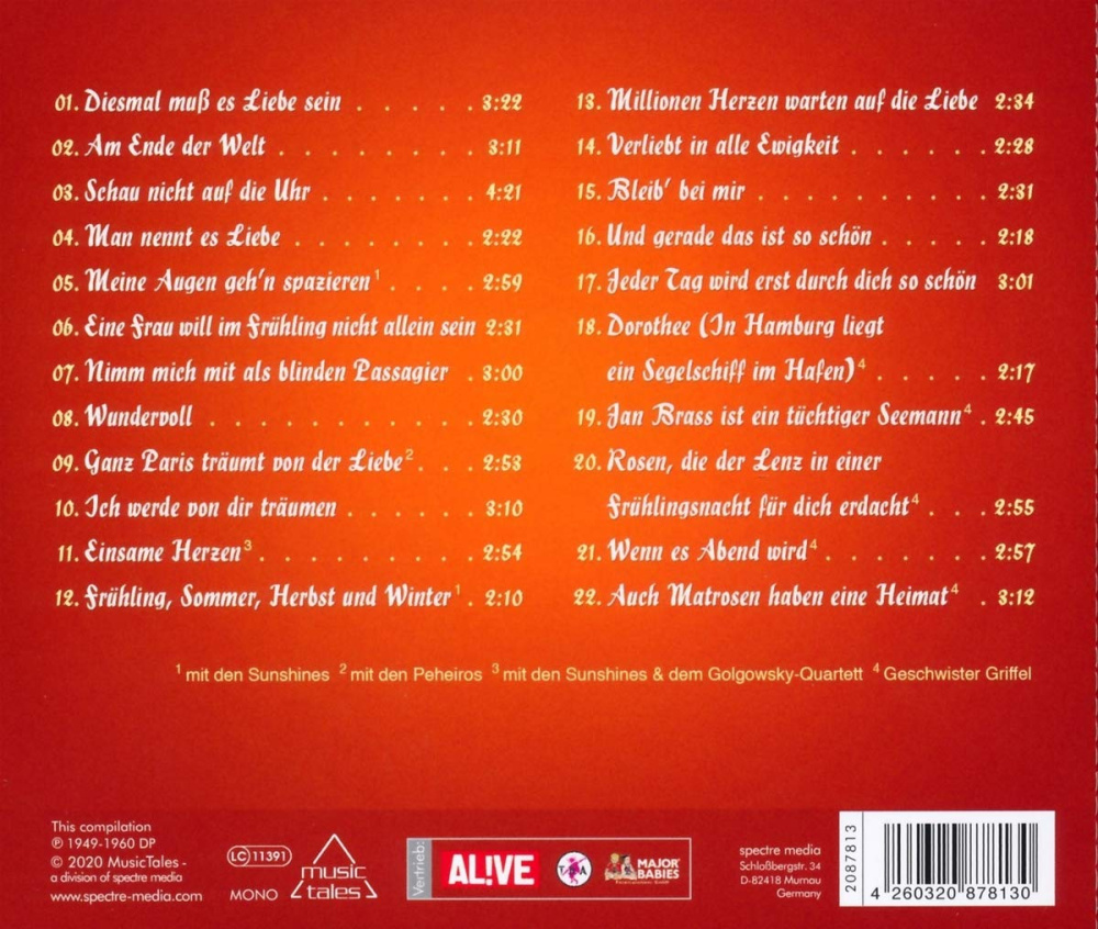 Schlager-Raritäten: Diesmal muß es Liebe sein