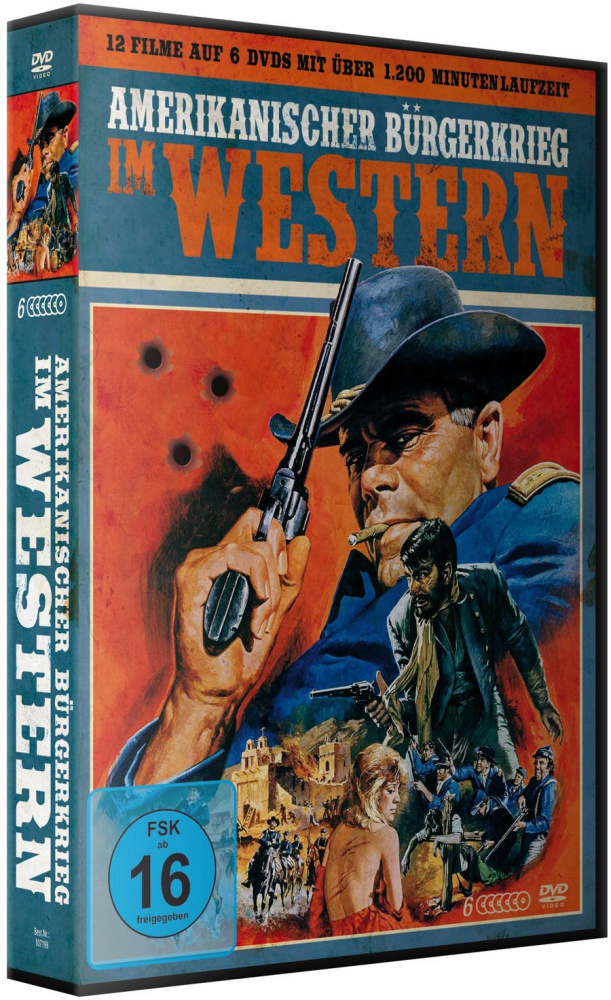 4051238071986 - Amerikanischer Bürgerkrieg im Western (DVD)