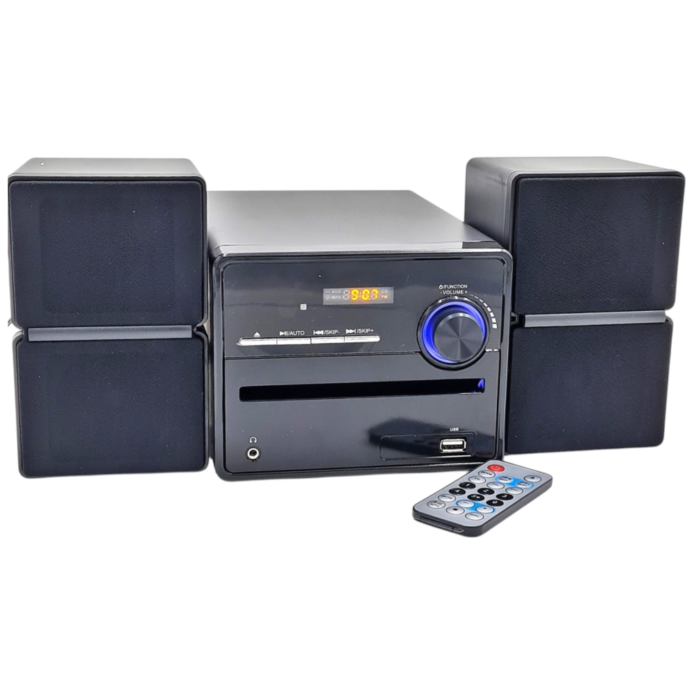  Mini-Stereoanlage mit CD-Player und Bluetooth