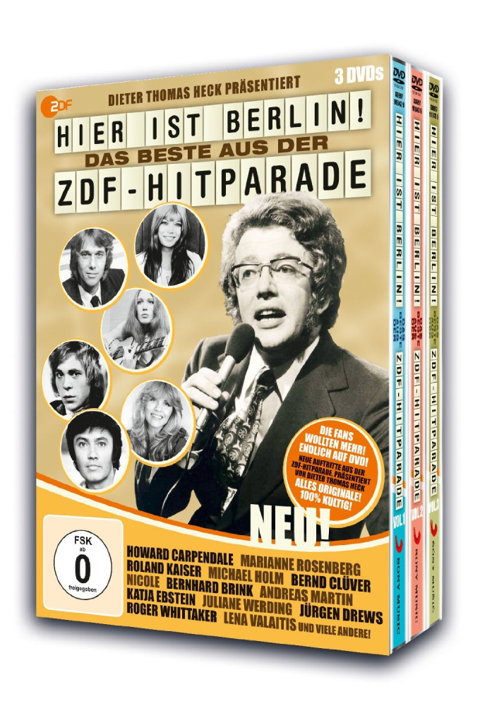 0886979184190 - Hier Ist Berlin! Das Beste Aus Der ZDF-Hitparade