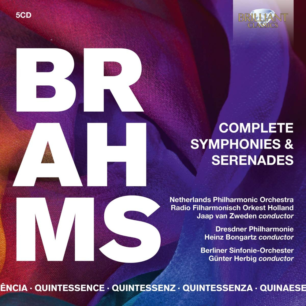 5028421961477 - BrahmsComplete Symphonies & Concertos (Qu) - Netherlands Philharmonic Orchestra (CD)