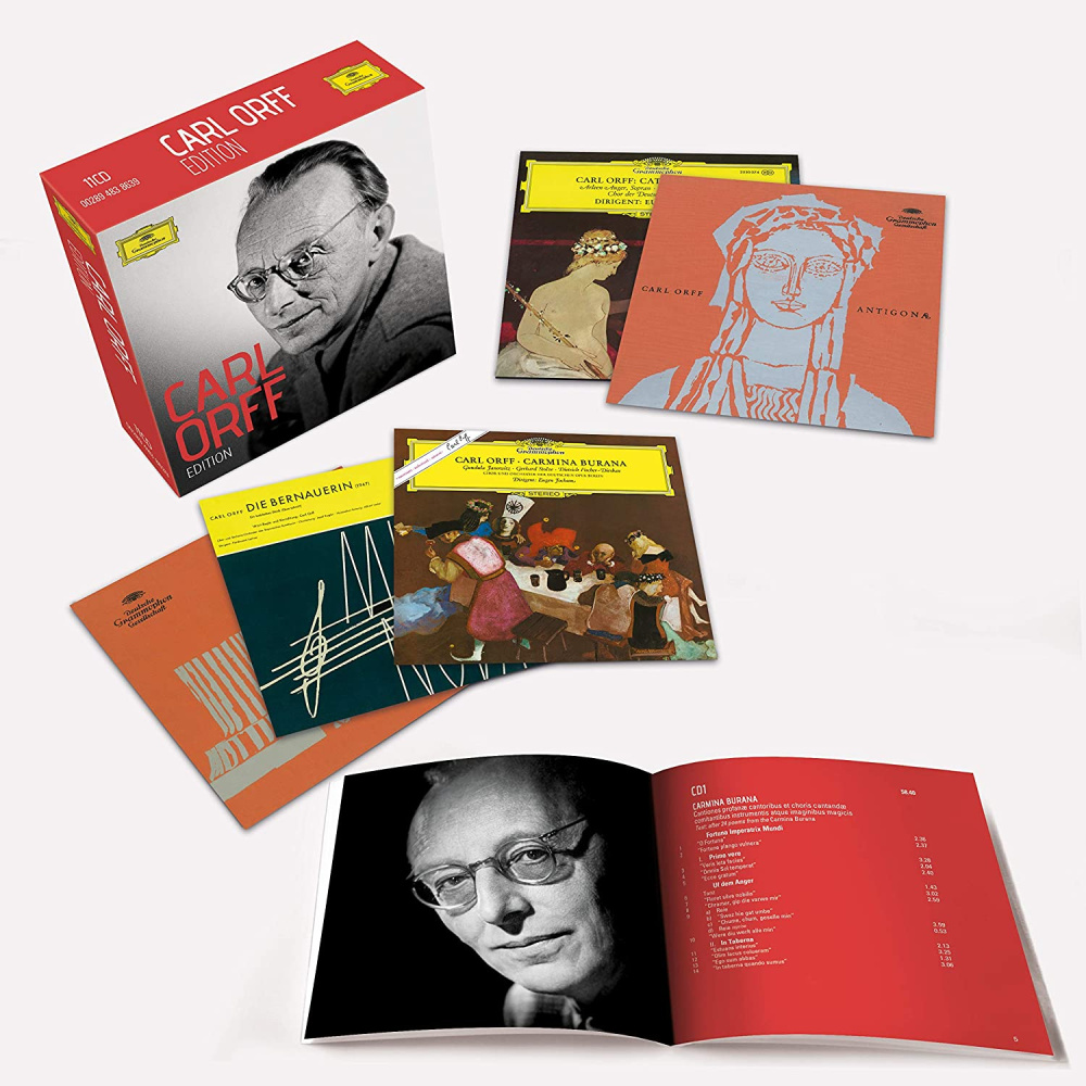 0028948386390 - Carl Orff - 125th Anniversary Edition (11 CDs) - Carl Orff Gundula Janowitz Rafael Kubelik (CD)