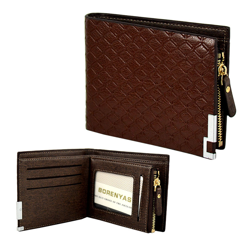 Herrengeldbörse braun RFID 