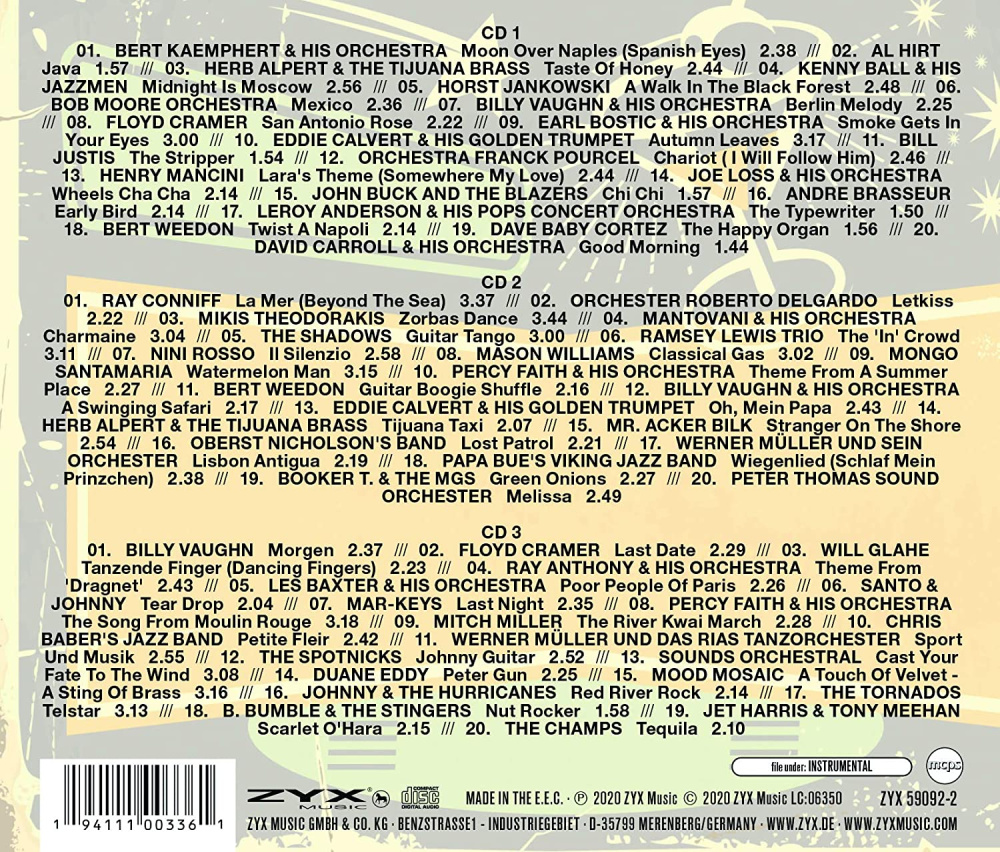 50s Instrumental Hits