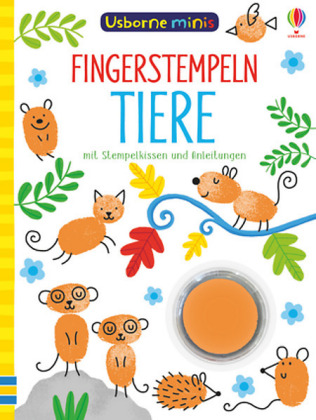 Usborne Minis: Fingerstempeln Tiere