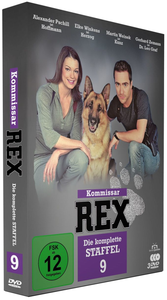 4042564205428 - Hans Werner - GEBRAUCHT Kommissar Rex - Die komplette Staffel 9 [3 DVDs] - Preis vom 22112023 060723 h