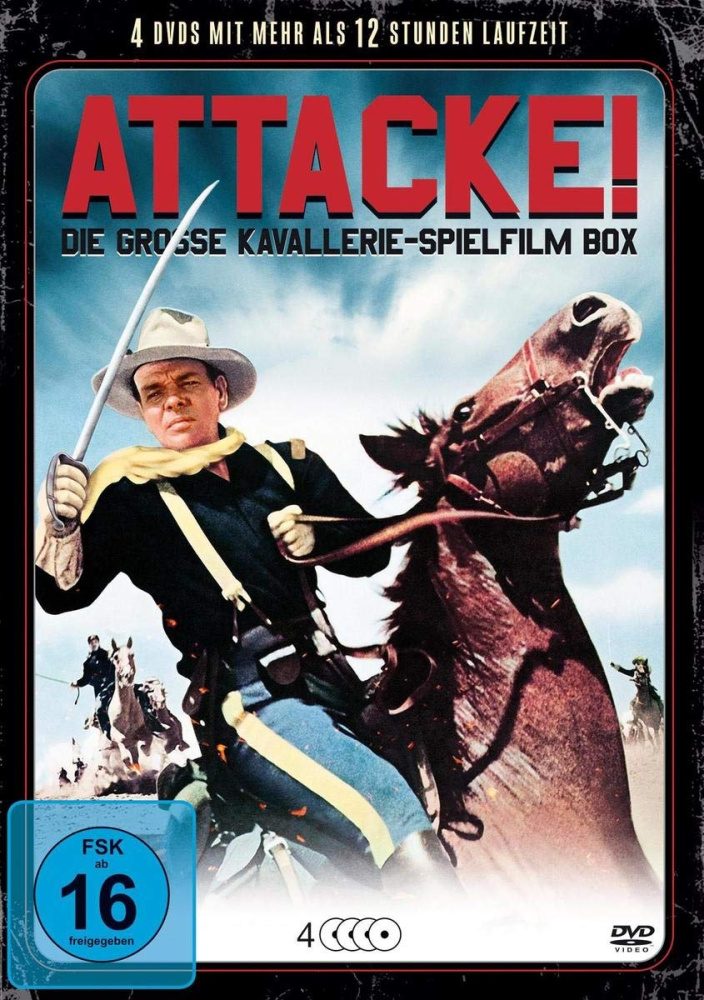 4015698011715 - Attacke! - Die grosse Kavallerie-Spielfilm Box (DVD)