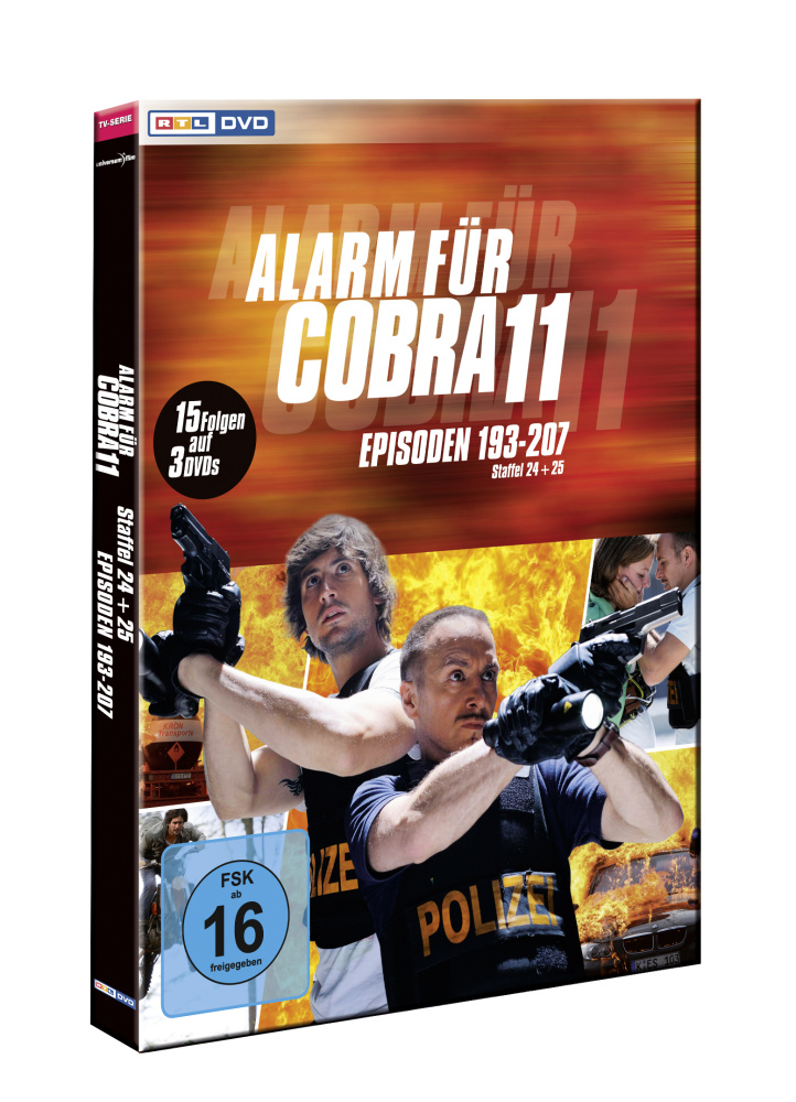 0886979060692 - Alarm für Cobra 11 - Staffel 24 + 25 (DVD)