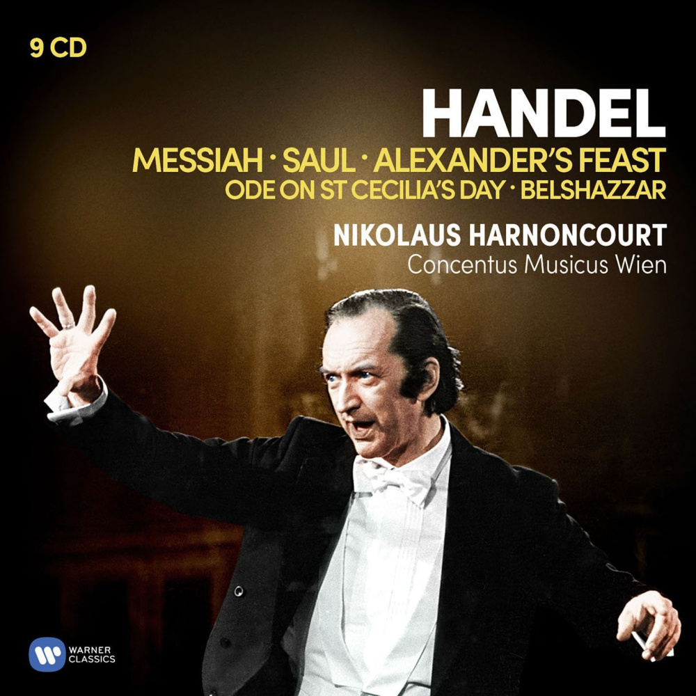 0190295975111 - Nikolaus Harnoncourt - GEBRAUCHT Handel Messiah • Saul • Alexanders Feast • Ode on St Cecilias Day • Belshazzar   Concentus Musicus Wien - Preis vom 24102023 050650 h