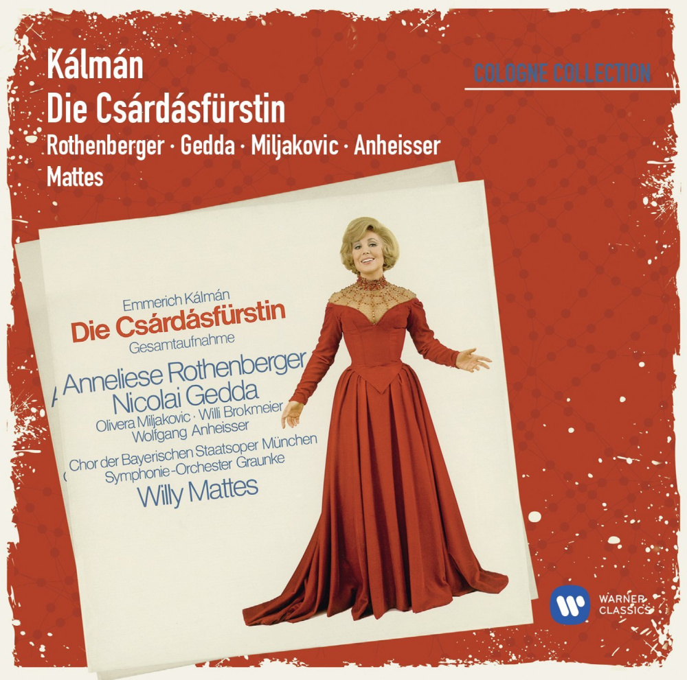 5099995382722 - Die Csardasfürstin - Rothenberger Gedda Mattes (CD)