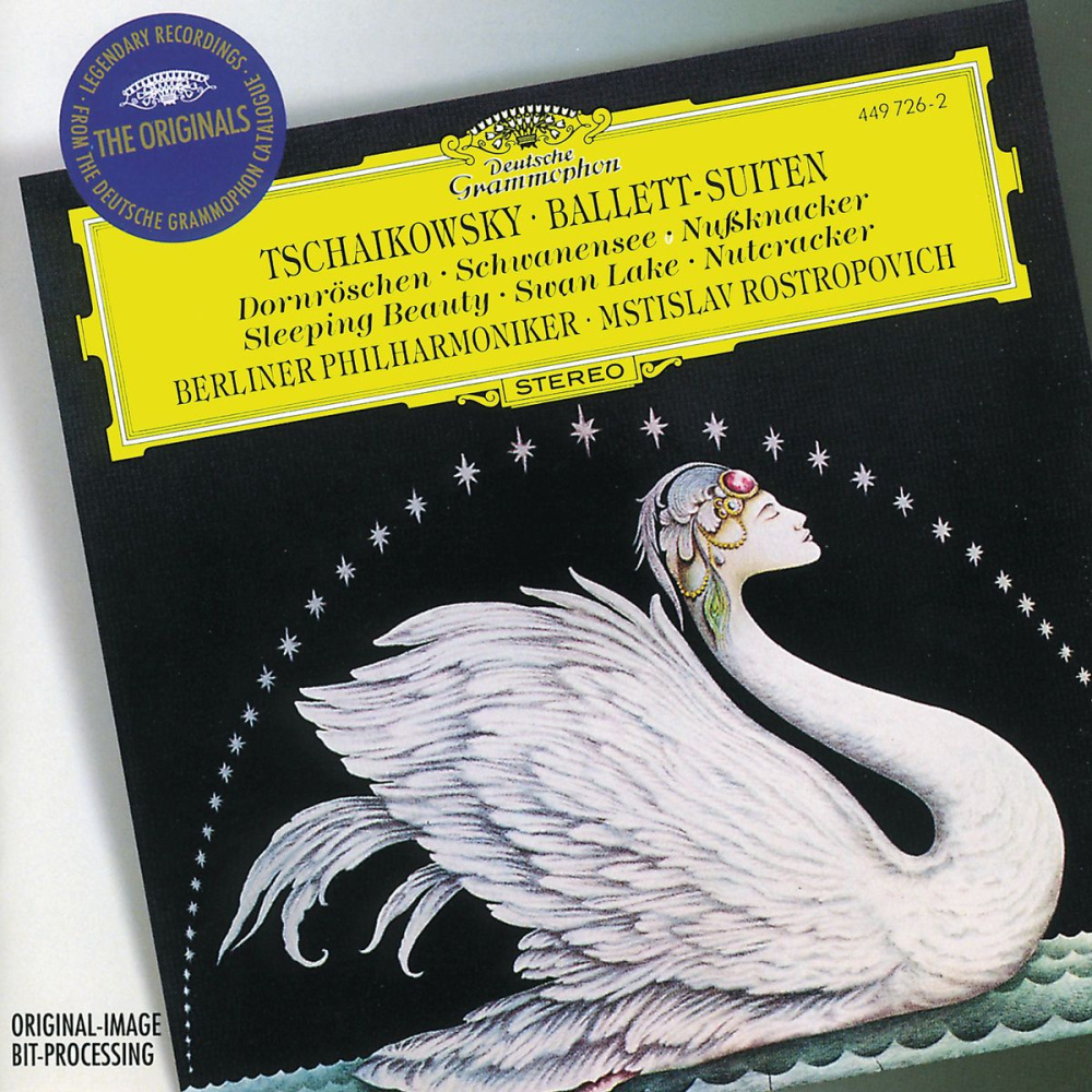 0028944972627 - Tchaikovsky Ballet Suites (Swan Lake The Sleeping Beauty The Nutcraker) - Mstislav Rostropowitsch Bp (CD)