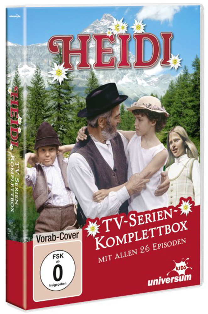 Produktabbildung: Heidi Realserie (1978) - Komplettbox