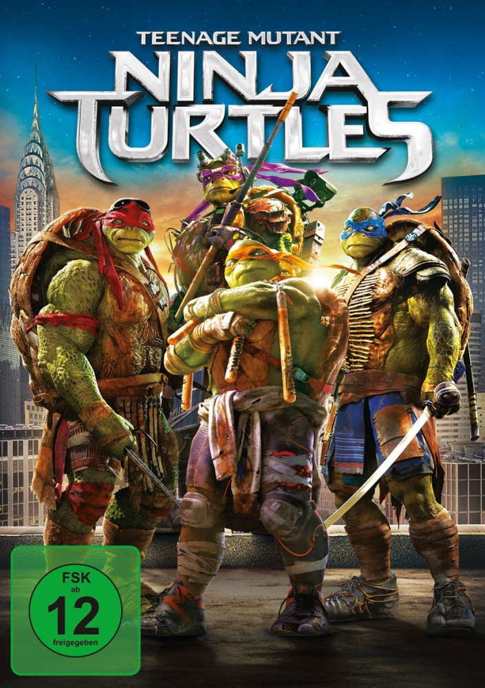 4010884502398 - Teenage Mutant Ninja Turtles (2014) (DVD)