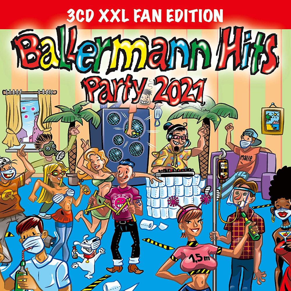 0600753929476 - Ballermann Hits Party 2021 (XXL Fan Edition 3 CDs) - Various (CD)