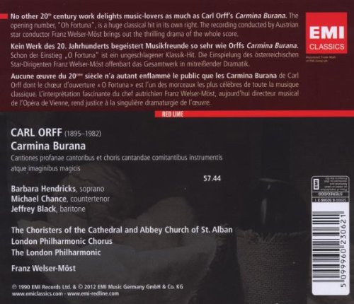 Orff, Carmina Burana - Welser-Möst