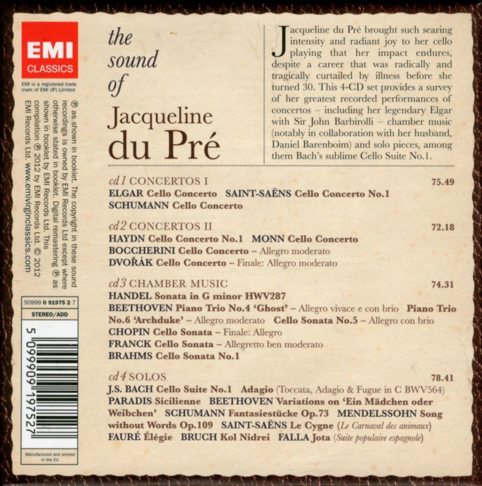 The Sound of Jacqueline du Pré